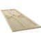 Ekena Millwork True Fit PVC Cedar Park Fixed Mount Shutters, Natural Twine, 18W x 32H, PR TFP001CP18X032NT - alternate 5